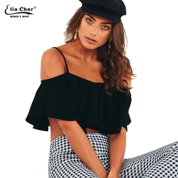 New Arrival Summer T-shirt Fashion Women's Ladies Sexy Slash neck Butterfly sleeve Off-shoulder Casual Crop Tops T-Shirt 9157
New Arrival Summer T-shirt Fashion Women's Ladies Sexy Slash neck Butterfly sleeve Off-shoulder Casual Crop Tops T-Shirt 9157