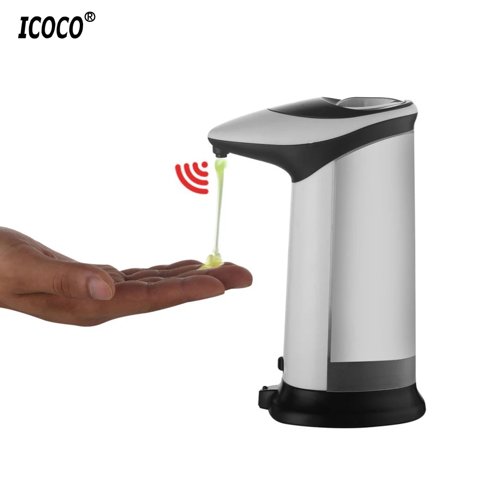 ICOCO 420ML ABS Infrared automatic Soap Liquid Dispenser Touchless Auto sensor soap dispenser For Kitchen Bathroom
ICOCO 420ML ABS Infrared automatic Soap Liquid Dispenser Touchless Auto sensor soap dispenser For Kitchen Bathroom