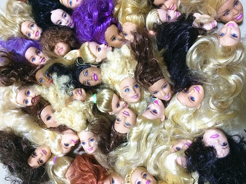 Wholesale Quality Foreign Trade Original Girl Heads For Barbies DIY Many Styles 1/6 Dolls Head Kids Birthday Gift Toy 50Pcs/lot
Wholesale Quality Foreign Trade Original Girl Heads For Barbies DIY Many Styles 1/6 Dolls Head Kids Birthday Gift Toy 50Pcs/lot