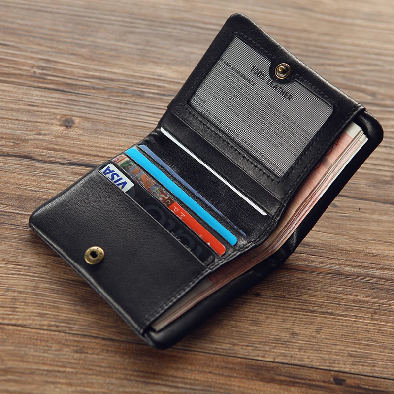 LANSPACE genuine leather men wallets designer wallet case brand coin purses holders
LANSPACE genuine leather men wallets designer wallet case brand coin purses holders