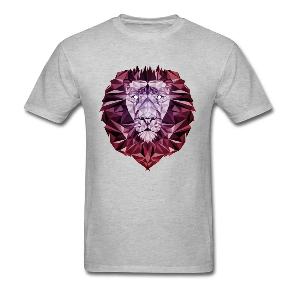 Tops Tees LEO VALENTINE DAY Funny Print Short Sleeve 100% Cotton Crewneck Men Top T-shirts Print Tops Tees Top Quality LEO grey