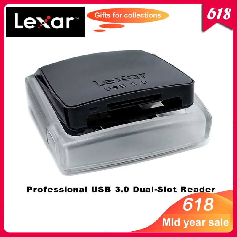 100% Original Lexar Professional USB 3.0 CompactFlash card reader SD/SDXC/SDHC Dual-Slot Reader400 speed up to 500MB/s
100% Original Lexar Professional USB 3.0 CompactFlash card reader SD/SDXC/SDHC Dual-Slot Reader400 speed up to 500MB/s