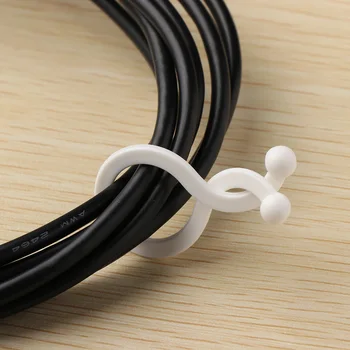 20/30 Pcs/Lot Fastener Holder Thread Earphone Cord Wrap Line Winder Twist Tie Cable Organizer Wire Clip High Quality And Durable
20/30 Pcs/Lot Fastener Holder Thread Earphone Cord Wrap Line Winder Twist Tie Cable Organizer Wire Clip High Quality And Durable