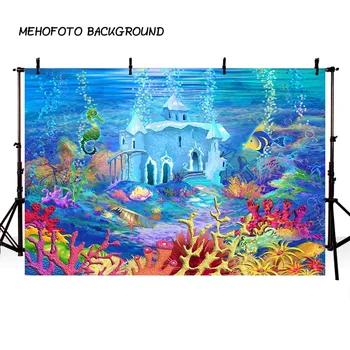 MEHOFOTO Mermaid Photography Backdrops Underwater World Coral Birthday Party Background for Photo Booth Printing Backdrop
MEHOFOTO Mermaid Photography Backdrops Underwater World Coral Birthday Party Background for Photo Booth Printing Backdrop