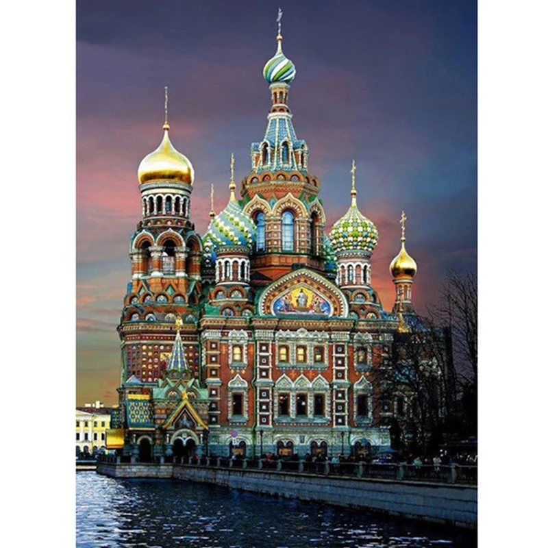 3d diy Diamond Painting cross stitch Diamond embroidery Church of the Savior on Blood round Resin Pasted Diamond Patterns
3d diy Diamond Painting cross stitch Diamond embroidery Church of the Savior on Blood round Resin Pasted Diamond Patterns