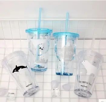 Lovely transparent juice bottles creative trend double straw bottle summer personality accompanying lovers water bottle
Lovely transparent juice bottles creative trend double straw bottle summer personality accompanying lovers water bottle