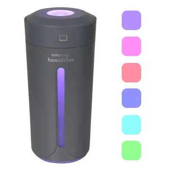 Humidifier, 230Ml Mini Usb Humidifier Cool Mist Humidifier Changing Air Humidifier 7 Color Led Lights For Room Office Desk
Humidifier, 230Ml Mini Usb Humidifier Cool Mist Humidifier Changing Air Humidifier 7 Color Led Lights For Room Office Desk