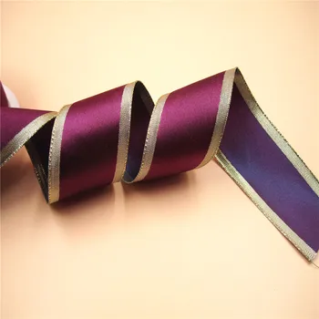 N2007 38mm X 25yards Wired Golden Lurex Edges Purple Satin Ribbon. Gift Bow,wedding,cake Wrap,tree Decoration,wreath
N2007 38mm X 25yards Wired Golden Lurex Edges Purple Satin Ribbon. Gift Bow,wedding,cake Wrap,tree Decoration,wreath