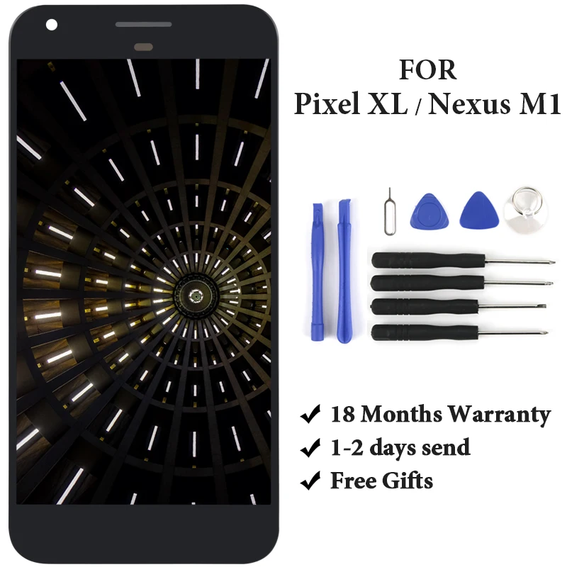 5.5' For HTC Google Pixel XL Nexus M1 LCD Display With Touch Screen Assembly Replacement For HTC Google Pixel XL Nexus M1 LCD
5.5' For HTC Google Pixel XL Nexus M1 LCD Display With Touch Screen Assembly Replacement For HTC Google Pixel XL Nexus M1 LCD