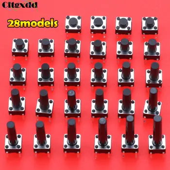 Cltgxdd 280PCS 6*6*4.3mm 5 6 7 8 9 10 11 12 13 14 15 16 6X6 4Pin Tactile Tact Push Button Micro Switch Self-reset DIP Switches
Cltgxdd 280PCS 6*6*4.3mm 5 6 7 8 9 10 11 12 13 14 15 16 6X6 4Pin Tactile Tact Push Button Micro Switch Self-reset DIP Switches