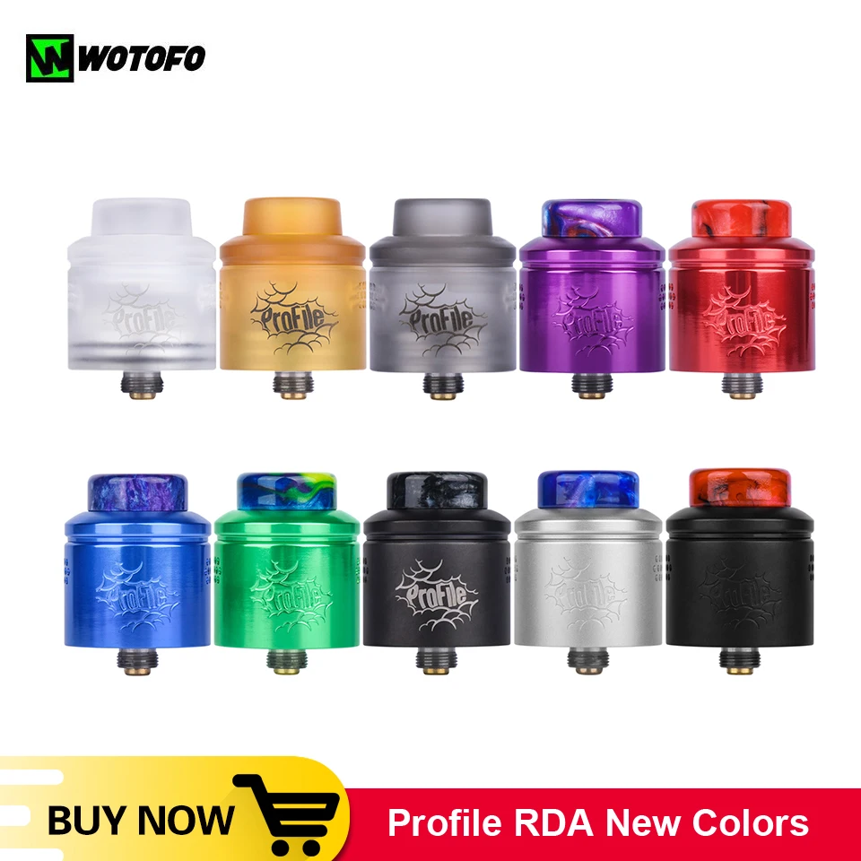 New Colors Wotofo profile rda 24mm Mesh Coil Atomzier Vape Tank rebuildable electronic cigarette Matte Aluminum Frosted Color
New Colors Wotofo profile rda 24mm Mesh Coil Atomzier Vape Tank rebuildable electronic cigarette Matte Aluminum Frosted Color