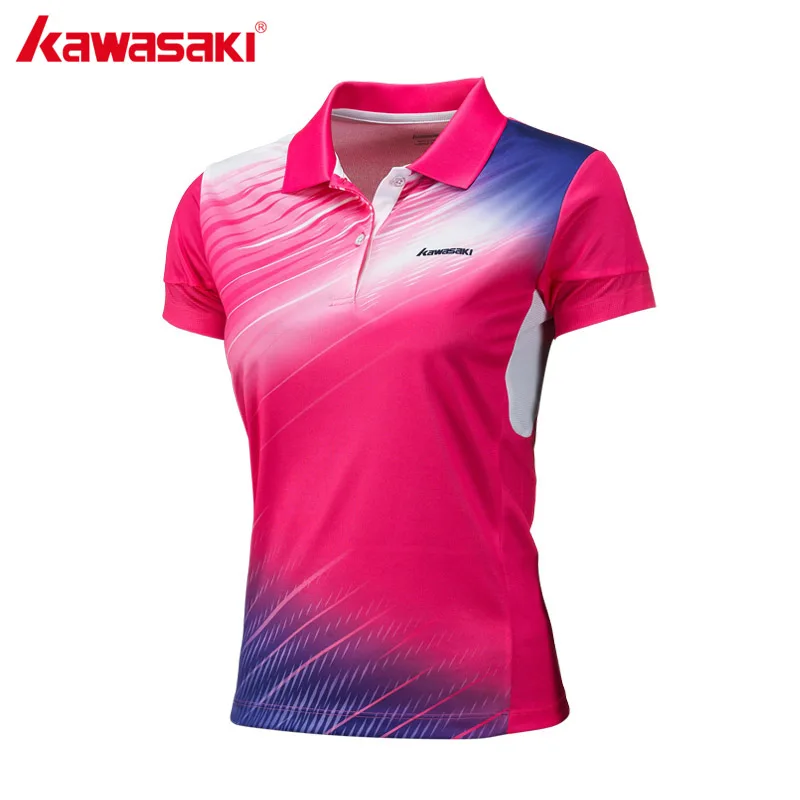 KAWASAKI Brand Women Polyester Polo Shirt Short Sleeve Badminton Table Tennis Running Sports T-Shirt ST-172012
KAWASAKI Brand Women Polyester Polo Shirt Short Sleeve Badminton Table Tennis Running Sports T-Shirt ST-172012