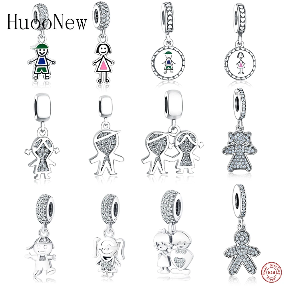Pave Clear Zircon Boy Girl Love Beads Dangle Fit Original Pandora Charms Bracelet 925 Sterling Silver Jewelry Gift Berloque 2019
Pave Clear Zircon Boy Girl Love Beads Dangle Fit Original Pandora Charms Bracelet 925 Sterling Silver Jewelry Gift Berloque 2019