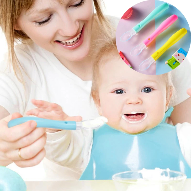 CYSINCOS 1 Pc Safety Baby Tableware Children Food Grade Silicone Spoons Dishes with Box Baby Accessories
CYSINCOS 1 Pc Safety Baby Tableware Children Food Grade Silicone Spoons Dishes with Box Baby Accessories