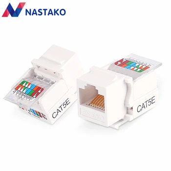 RJ45 CAT5 Keystone Jacks UTP Cat5e Keystone Female Jack Connector Adapter Tool-less for Wall Plate RJ45 Network Ethernet Cable
RJ45 CAT5 Keystone Jacks UTP Cat5e Keystone Female Jack Connector Adapter Tool-less for Wall Plate RJ45 Network Ethernet Cable