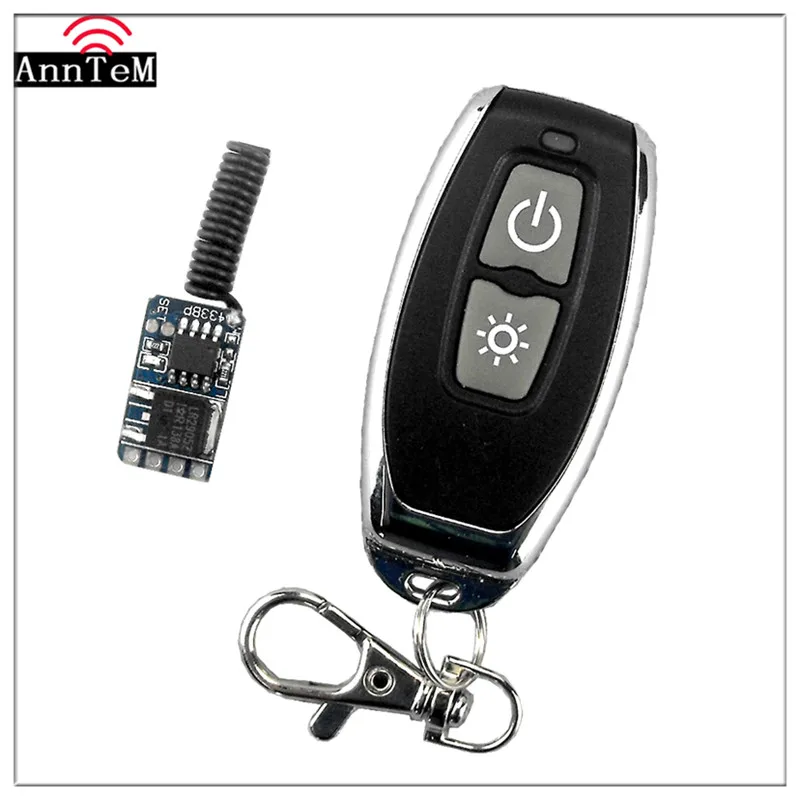 Anntem brand RF 1CH mini DC3.3V to 24v Wireless 433mhz Transmitting+Receiver Universal Remote Control Switch 12v Home office
Anntem brand RF 1CH mini DC3.3V to 24v Wireless 433mhz Transmitting+Receiver Universal Remote Control Switch 12v Home office