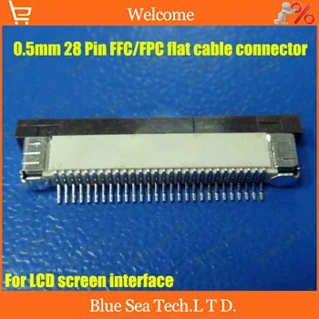 Free Shipping FPC/FFC connector cable socket 28 pin 0.5mm connector for LCD screen interface of DVD/GPS/MP3/PDA/Phone ect.ROHS
Free Shipping FPC/FFC connector cable socket 28 pin 0.5mm connector for LCD screen interface of DVD/GPS/MP3/PDA/Phone ect.ROHS