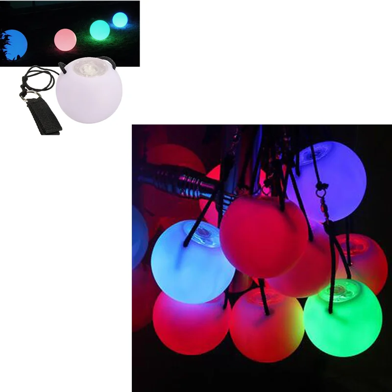 belly dance balls RGB glow LED POI thrown balls for belly dance hand props stage performance accessories 1piece
belly dance balls RGB glow LED POI thrown balls for belly dance hand props stage performance accessories 1piece