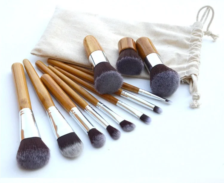 2017 Professional 11pcs Makeup Brushes Set Soft Synthetic Hair Cosmetic Make Up Bamboo Brush Kit pincel maquiagem,Free Shipping
2017 Professional 11pcs Makeup Brushes Set Soft Synthetic Hair Cosmetic Make Up Bamboo Brush Kit pincel maquiagem,Free Shipping