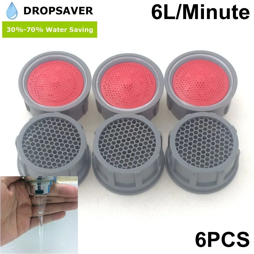 Free Shipping-6pcs M24/F22 Faucet Aerator Core Set-WS-C6L Laminar Flow-Suggest Use in Bathroom Faucet
Free Shipping-6pcs M24/F22 Faucet Aerator Core Set-WS-C6L Laminar Flow-Suggest Use in Bathroom Faucet