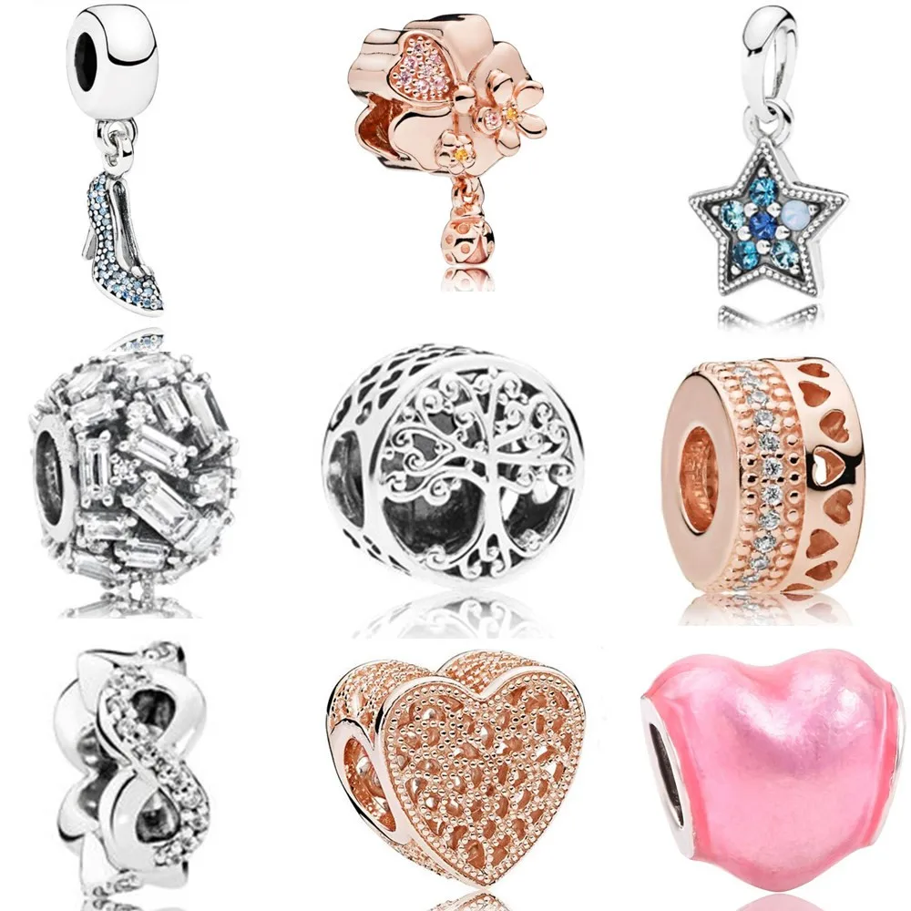 AIFEILI Personality Bracelet Gift Jewelry European Pendant Series Suitable for Pandora The New Charm Beads Rose gold Nee Mom
AIFEILI Personality Bracelet Gift Jewelry European Pendant Series Suitable for Pandora The New Charm Beads Rose gold Nee Mom