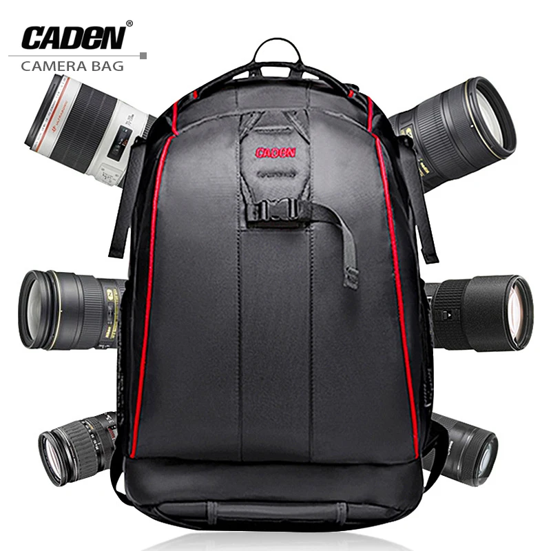 Caden Backpacks Big Black Camera Photo Shoulders Bags Polyester Men Women Digital Camera Case Backpack For Canon Nikon K6 
Caden Backpacks Big Black Camera Photo Shoulders Bags Polyester Men Women Digital Camera Case Backpack For Canon Nikon K6