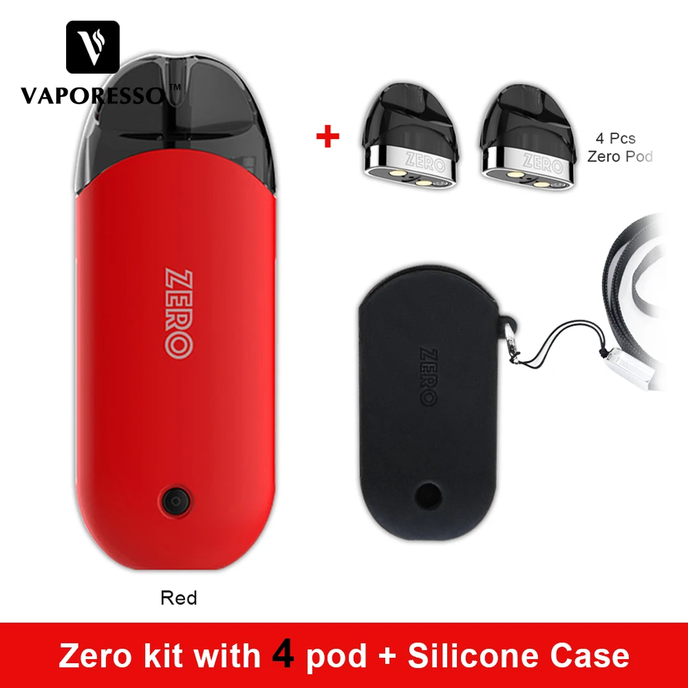 Original Vaporesso Renova Zero Pod EGO AIO Vape Kit 650mAh Built-in Battery & 2ml PTF Tank CCELL Coil Starter E Cigarette Kit
Original Vaporesso Renova Zero Pod EGO AIO Vape Kit 650mAh Built-in Battery & 2ml PTF Tank CCELL Coil Starter E Cigarette Kit