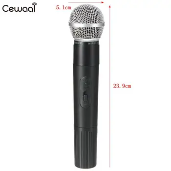 High Quality US Plug Dual Channel Receiver Computer Microphones 2 Handheld Microphone Mic System Set
High Quality US Plug Dual Channel Receiver Computer Microphones 2 Handheld Microphone Mic System Set