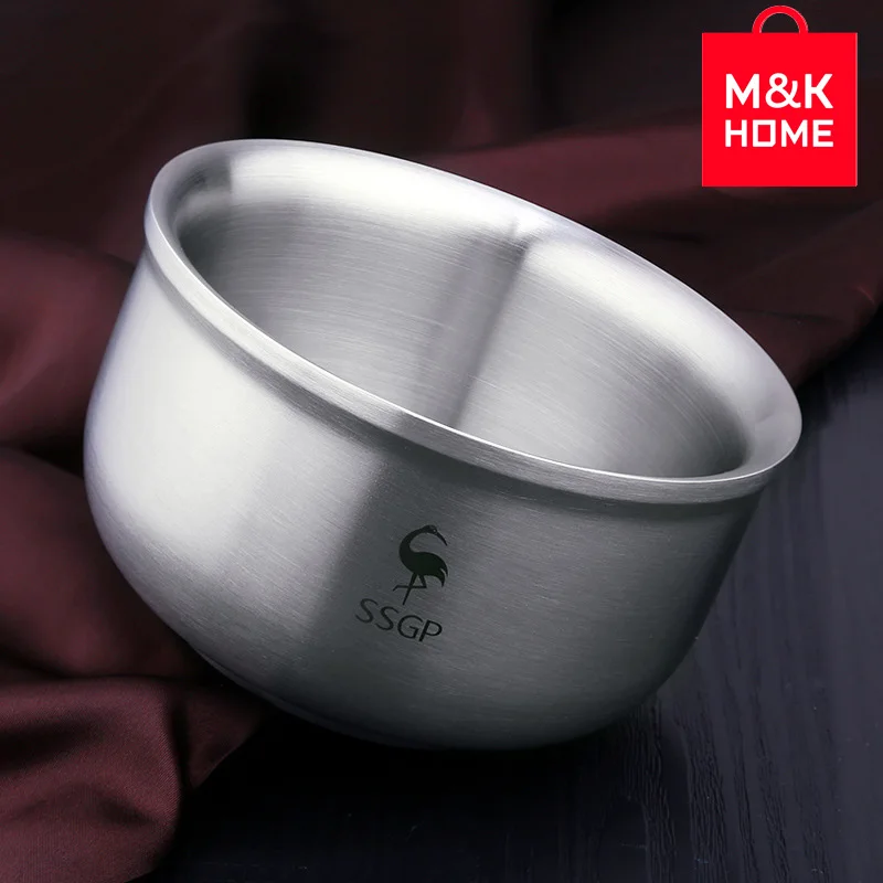 M&K HOME Bowl Child Drop Prevention Heat Insulation Anti-scalding Rice Double Layer Thickened Student Instant Noodle Soup Bowl
M&K HOME Bowl Child Drop Prevention Heat Insulation Anti-scalding Rice Double Layer Thickened Student Instant Noodle Soup Bowl