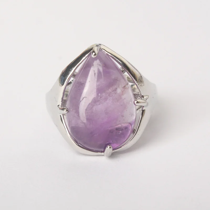 Fashion Jewelry Water Drop Mix-Crystal Stone Resizable Quartz Silver Plated New Stylish Ring 1PCS
Fashion Jewelry Water Drop Mix-Crystal Stone Resizable Quartz Silver Plated New Stylish Ring 1PCS