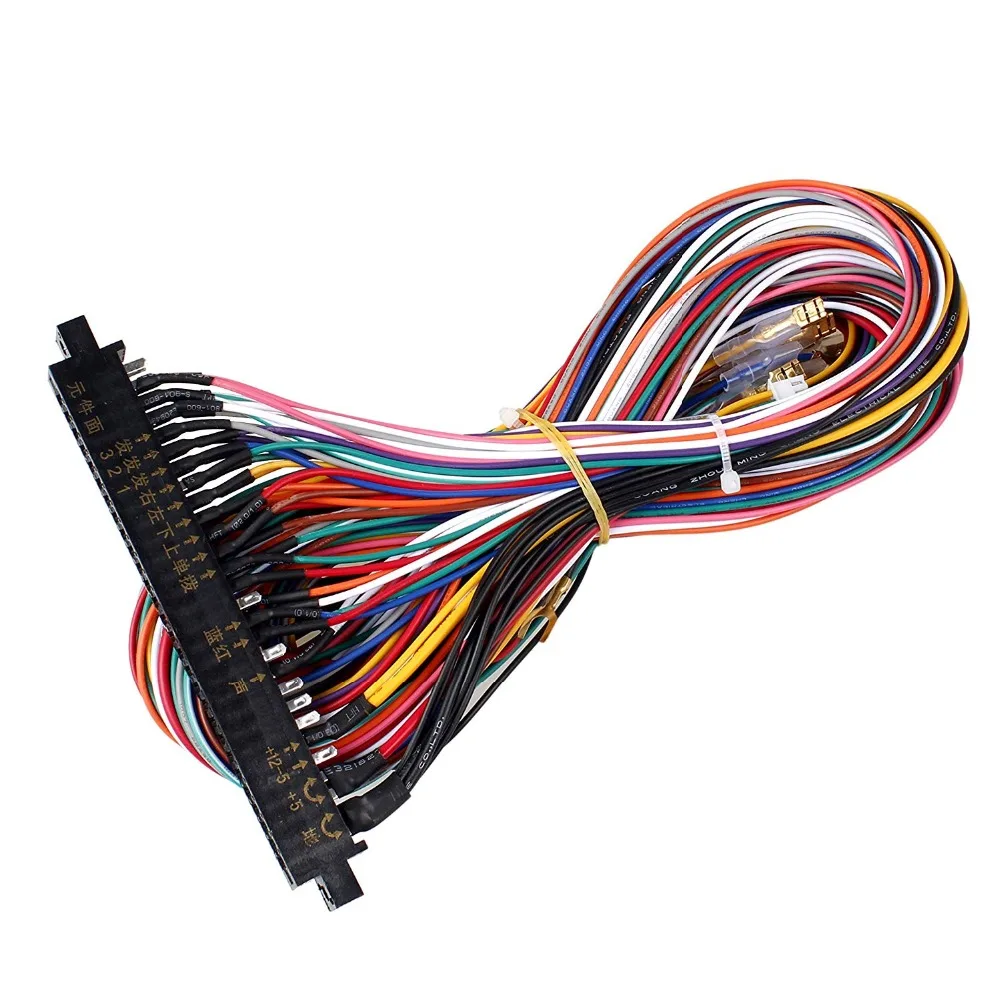 New JAMMA 56 Pin Interface Cabinet Wire Wiring Harness Board Cable for Arcade Machine Video Game Consoles Pandora Box 2 3 4 Game
New JAMMA 56 Pin Interface Cabinet Wire Wiring Harness Board Cable for Arcade Machine Video Game Consoles Pandora Box 2 3 4 Game