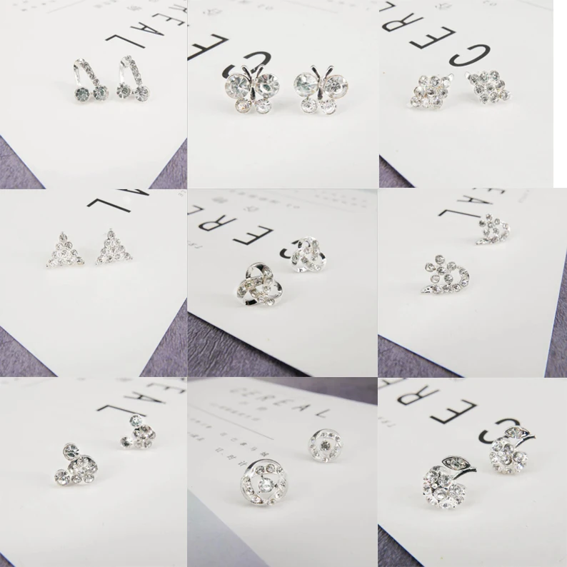 Woman For Earrings Fashion Silver Jewelry Girl Trend Gift Clasp Dangler Eardrop Pendant Fruit Cartoon Butterfly
Woman For Earrings Fashion Silver Jewelry Girl Trend Gift Clasp Dangler Eardrop Pendant Fruit Cartoon Butterfly