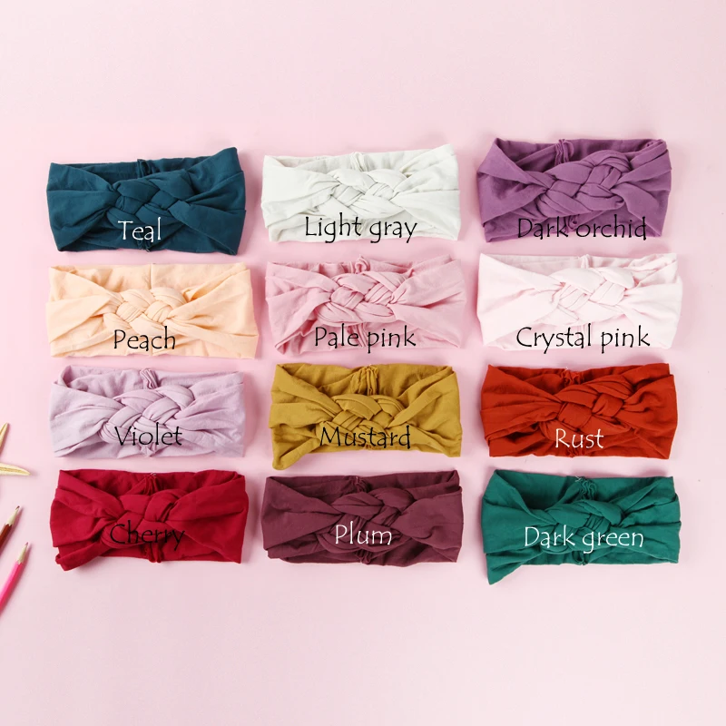 100 pcs/lot , Sailor Knot Nylon Headbands, Braided Nylon Headwraps, One Size fits most 27 colors
100 pcs/lot , Sailor Knot Nylon Headbands, Braided Nylon Headwraps, One Size fits most 27 colors