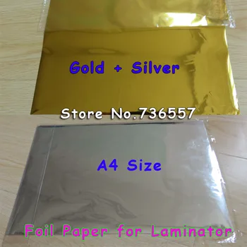 Free Shipping 100Pcs (Gold+Silver) 20x29Cm A4 Hot Stamping Foil Paper Laminator Laminating Transfere on Elegance Business Cards
Free Shipping 100Pcs (Gold+Silver) 20x29Cm A4 Hot Stamping Foil Paper Laminator Laminating Transfere on Elegance Business Cards