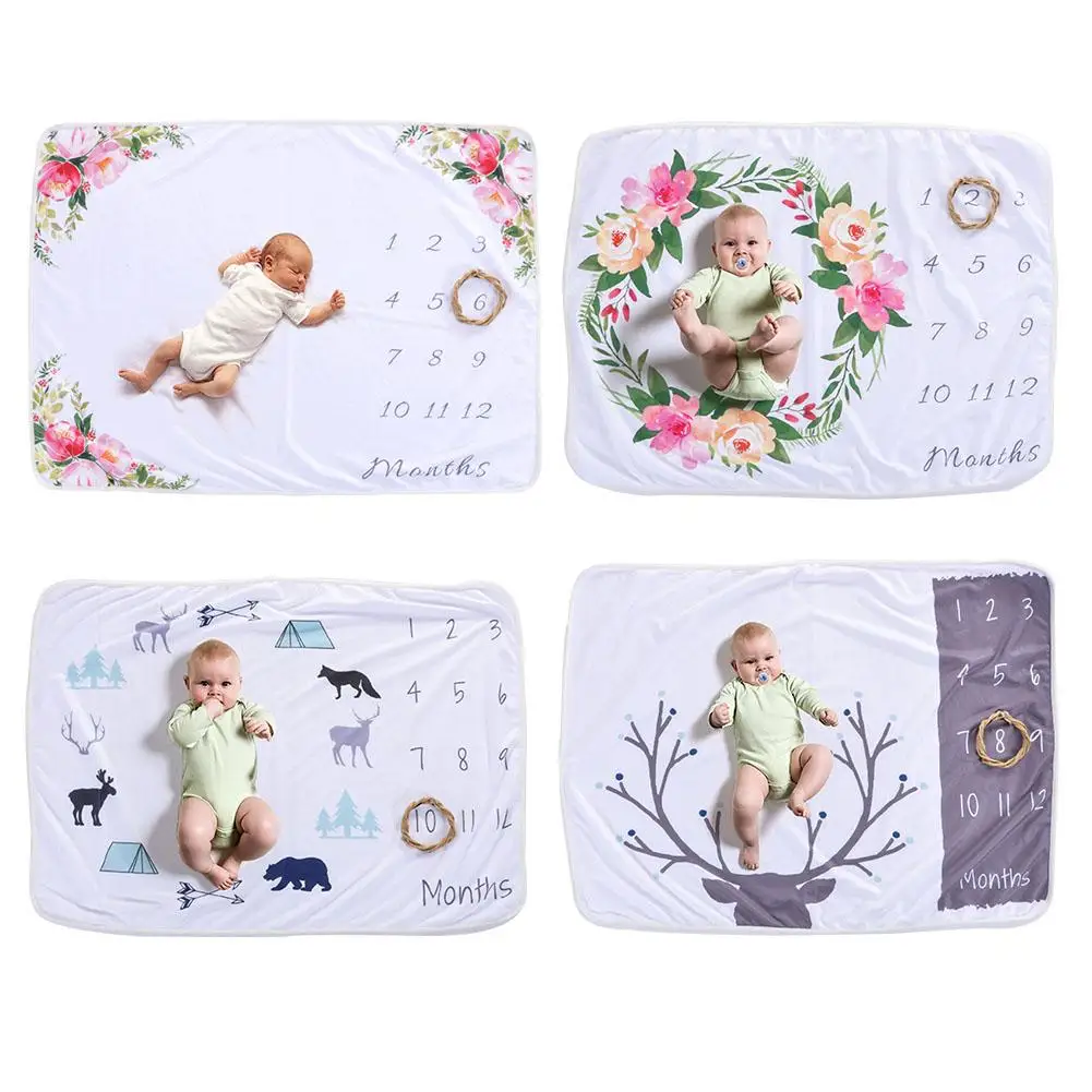 Infant Baby Milestone Blanket Photo Photography Prop Blankets Backdrop Cloth Calendar Boy Girl Photo Background Accessories
Infant Baby Milestone Blanket Photo Photography Prop Blankets Backdrop Cloth Calendar Boy Girl Photo Background Accessories