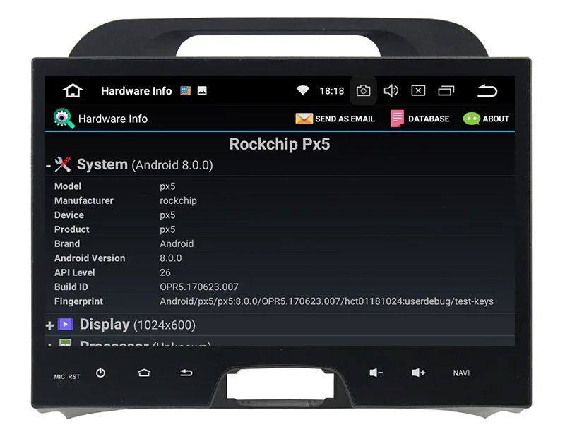 kia sportage aftermarket stereo android 8.0 head unit 2