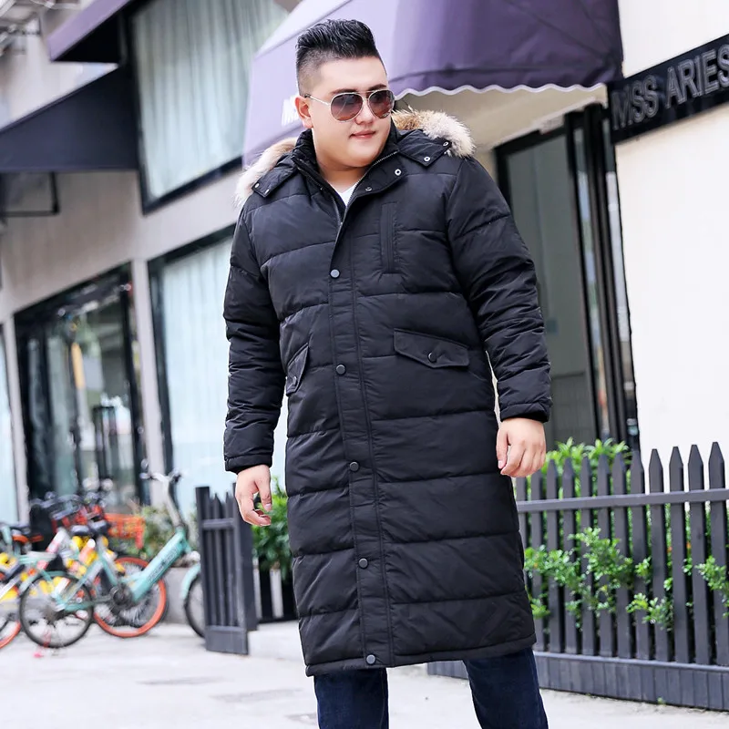 Мужское длинное утепленное пальто большие размеры XL- 6XL7XL8XL9XL10XL11XL12XL 13XL новое