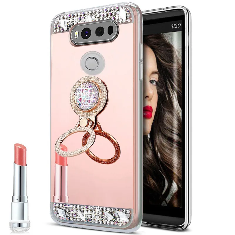 1Pcs For ZTE Axon 7 Fluffy Gem Ring Stand Diamond Rhinestone Bracelet Mirror Phone Case For ZTE Blade A910 A610 V8 A2/V7 Lite
1Pcs For ZTE Axon 7 Fluffy Gem Ring Stand Diamond Rhinestone Bracelet Mirror Phone Case For ZTE Blade A910 A610 V8 A2/V7 Lite