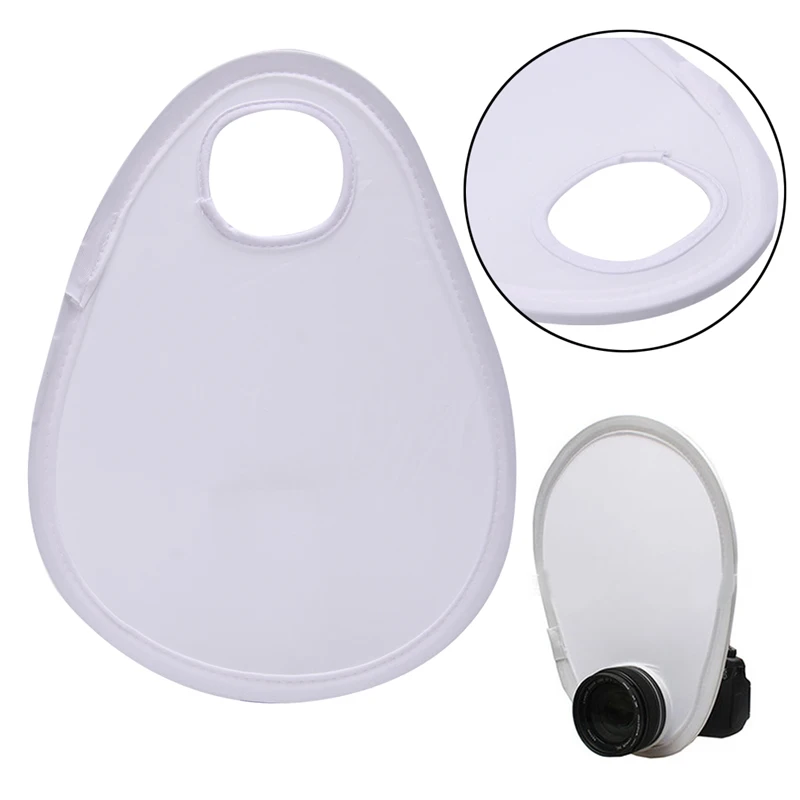 OOTDTY Universal Folding Photography Flash Lens Diffuser Reflector For DSLR SLR Camera
OOTDTY Universal Folding Photography Flash Lens Diffuser Reflector For DSLR SLR Camera
