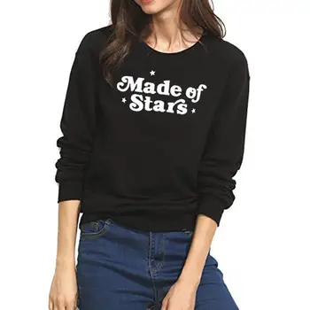 2018 New Fashion Made Of Stars Print Sweatshirt Femmes Sweatshirts Hoodies Women Female Corduroy Frauen Girls Buckle Autumn
2018 New Fashion Made Of Stars Print Sweatshirt Femmes Sweatshirts Hoodies Women Female Corduroy Frauen Girls Buckle Autumn