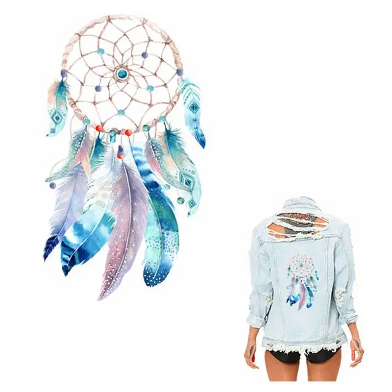 3D Creative Heat Transfer Dream Catcher Feather Series Heat T-Shirt Lacquer HClothing DIY Clothes Stickers Iron On Patches Decor
3D Creative Heat Transfer Dream Catcher Feather Series Heat T-Shirt Lacquer HClothing DIY Clothes Stickers Iron On Patches Decor