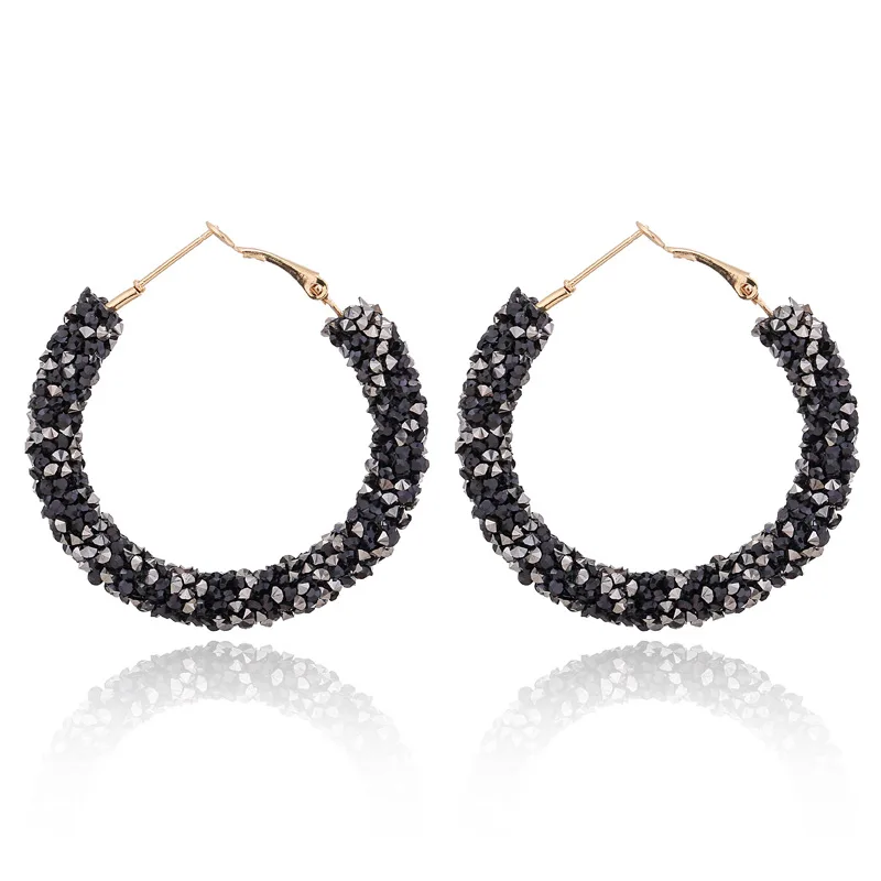 Alloy C-shaped Semi-circular Earrings 2019 New Fashion Rhinestone Crystal Hoop Earrings Charm Female Wedding Jewelry Girl Gift
Alloy C-shaped Semi-circular Earrings 2019 New Fashion Rhinestone Crystal Hoop Earrings Charm Female Wedding Jewelry Girl Gift