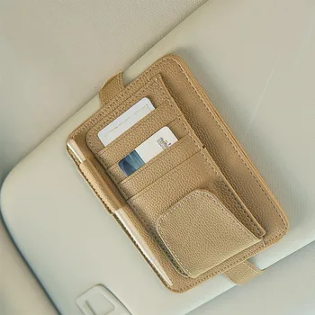 Sun Visor Organizer Multifunction Storage Bag Sunglasses Clip Holder Auto Interior Organizers Accessories 1 Pcs
Sun Visor Organizer Multifunction Storage Bag Sunglasses Clip Holder Auto Interior Organizers Accessories 1 Pcs