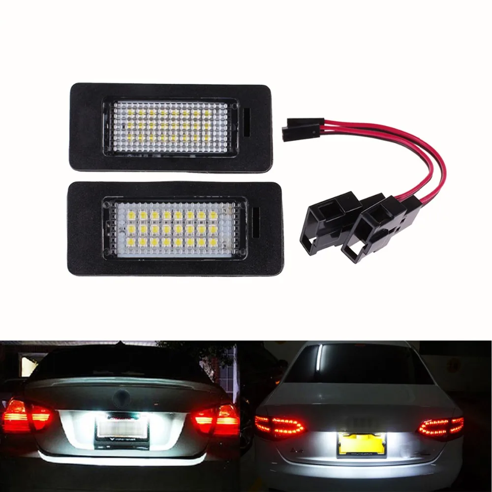 For Audi A4 S4 B8 A5 A6 A7 S5 TT Q5 PASSAT2x LED License Number Plate Light Canbus 6000K
For Audi A4 S4 B8 A5 A6 A7 S5 TT Q5 PASSAT2x LED License Number Plate Light Canbus 6000K