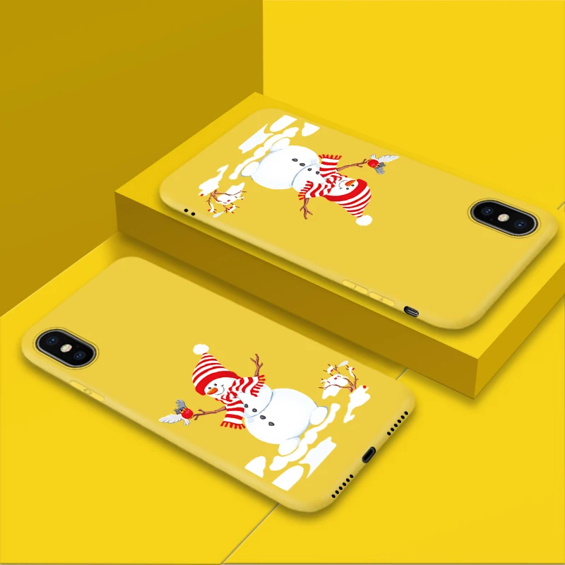 JURCHEN Christmas Phone Case For iPhone 7 8 6 X S Plus Case Matte Silicone Soft Back Cover For iPhone XR XS Max 6S 7 8 Plus Case
JURCHEN Christmas Phone Case For iPhone 7 8 6 X S Plus Case Matte Silicone Soft Back Cover For iPhone XR XS Max 6S 7 8 Plus Case