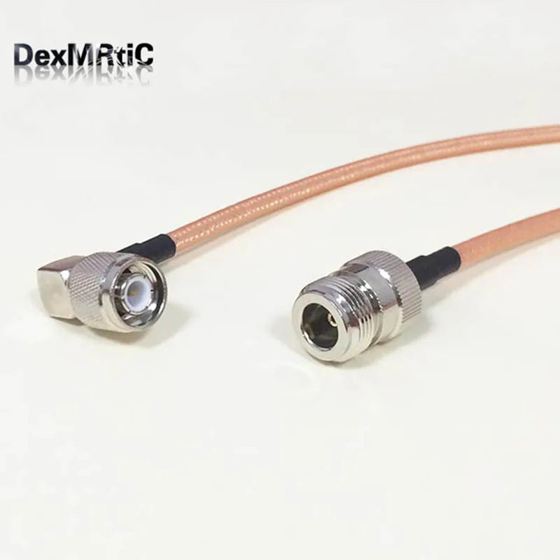 High quality low-attenuation N Female Jack Switch TNC Right Angle Male Plug pigtail cable RG142 50CM 20" Adapter
High quality low-attenuation N Female Jack Switch TNC Right Angle Male Plug pigtail cable RG142 50CM 20" Adapter