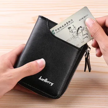 Baellerry Brand Wallet Men Purse Top Quality leather wallet male purse small Fashion men wallets zipper coin pocket
Baellerry Brand Wallet Men Purse Top Quality leather wallet male purse small Fashion men wallets zipper coin pocket