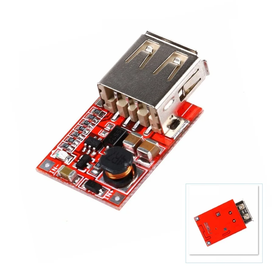 DC-DC Converter Output Step Up Boost Power Supply Module 3V to 5V 1A USB Charger For Phone MP3 MP4 96% Efficiency
DC-DC Converter Output Step Up Boost Power Supply Module 3V to 5V 1A USB Charger For Phone MP3 MP4 96% Efficiency