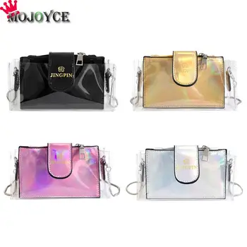 Fashion Summer Women Ladies Transparent PVC Bag Chain Crossbody Messenger Mini Totes Party Laser Holographic Shoulder Bags
Fashion Summer Women Ladies Transparent PVC Bag Chain Crossbody Messenger Mini Totes Party Laser Holographic Shoulder Bags