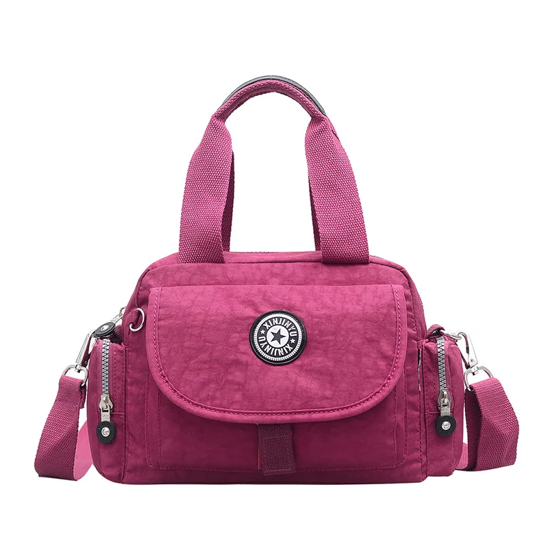 Classic Women Nylon Handbag Girls Fashion Shoulder Bag Light Weight Cloth Bags High Quality Casual Cloth Tote Bag
Classic Women Nylon Handbag Girls Fashion Shoulder Bag Light Weight Cloth Bags High Quality Casual Cloth Tote Bag